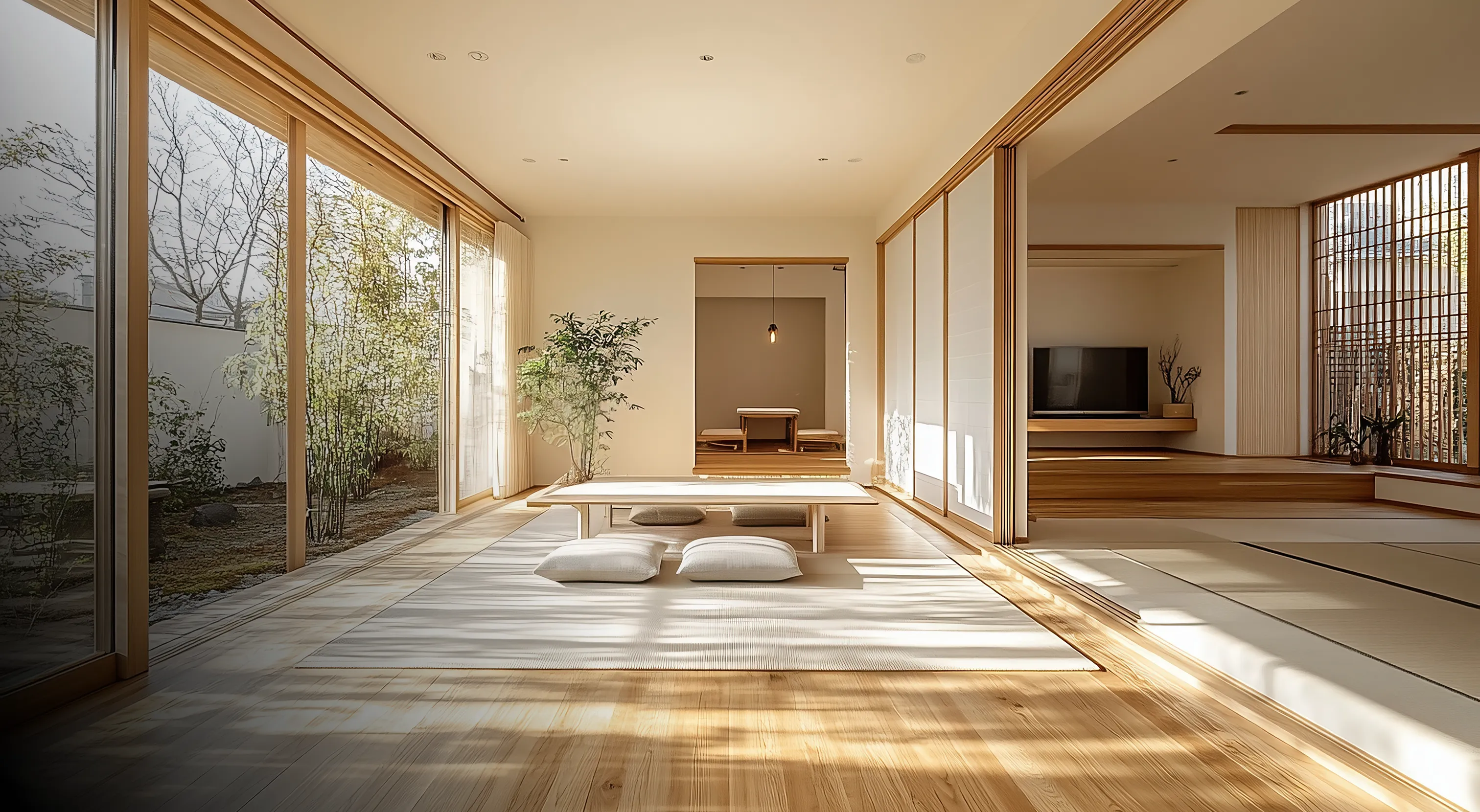 CASE.02 ぬくもり感じる珪藻土ベージュ 癒しのひと部屋に