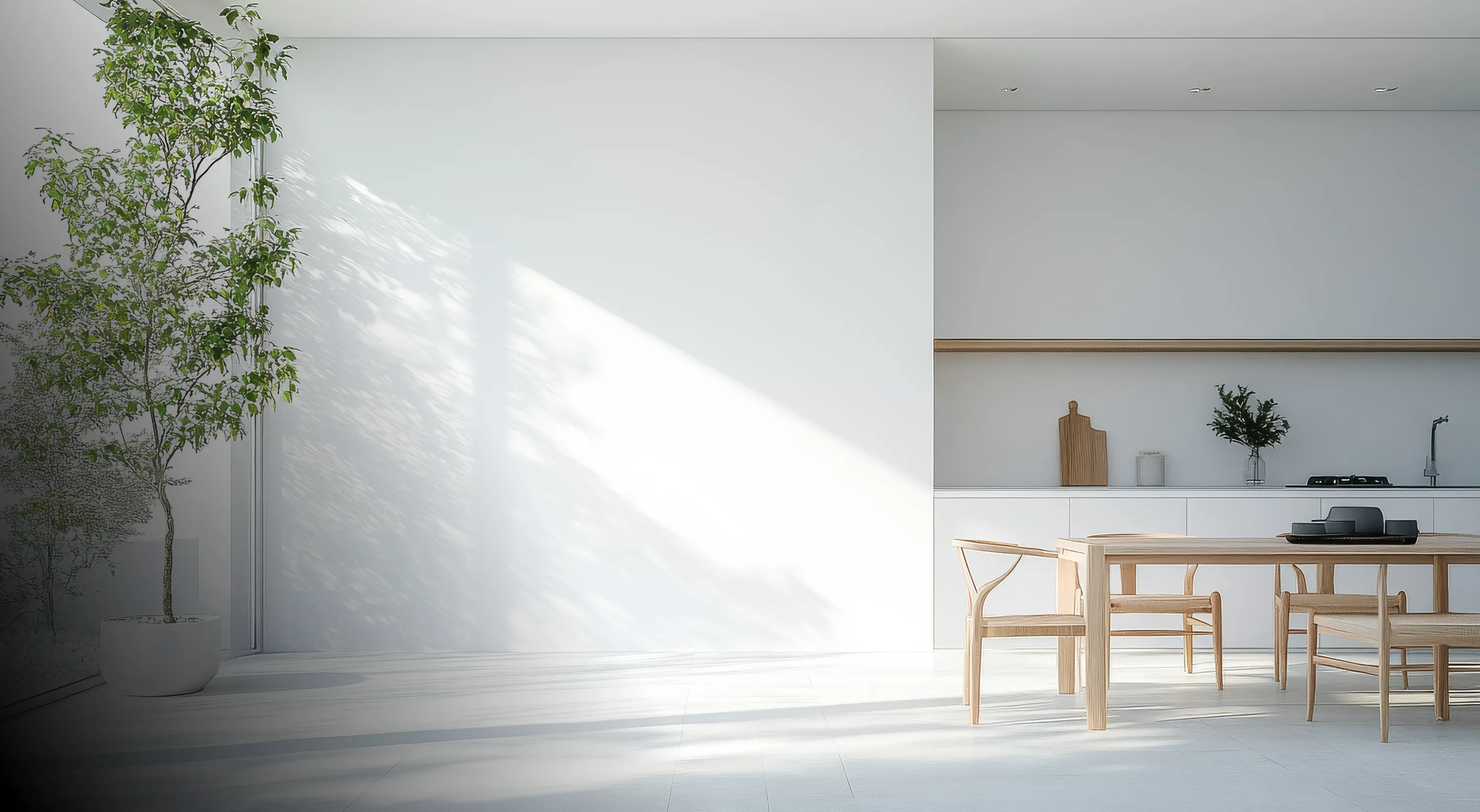 CASE.03 清潔感と静けさをまとう やわらかな白の空間